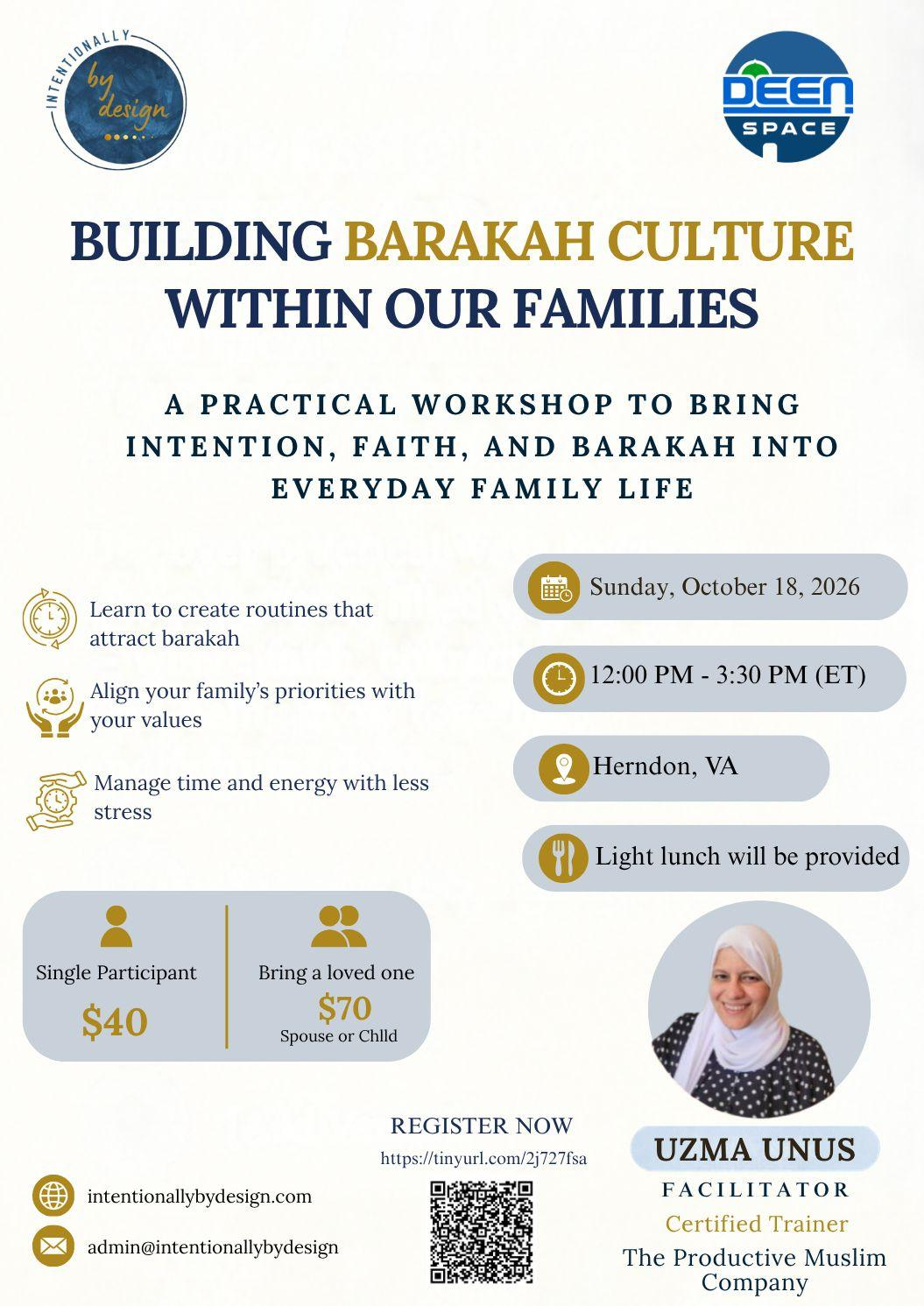 Building Barakah in Families